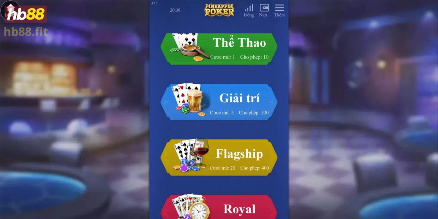 Binh Dứa được biết đến là bài poker hấp dẫn đầy kịch tính