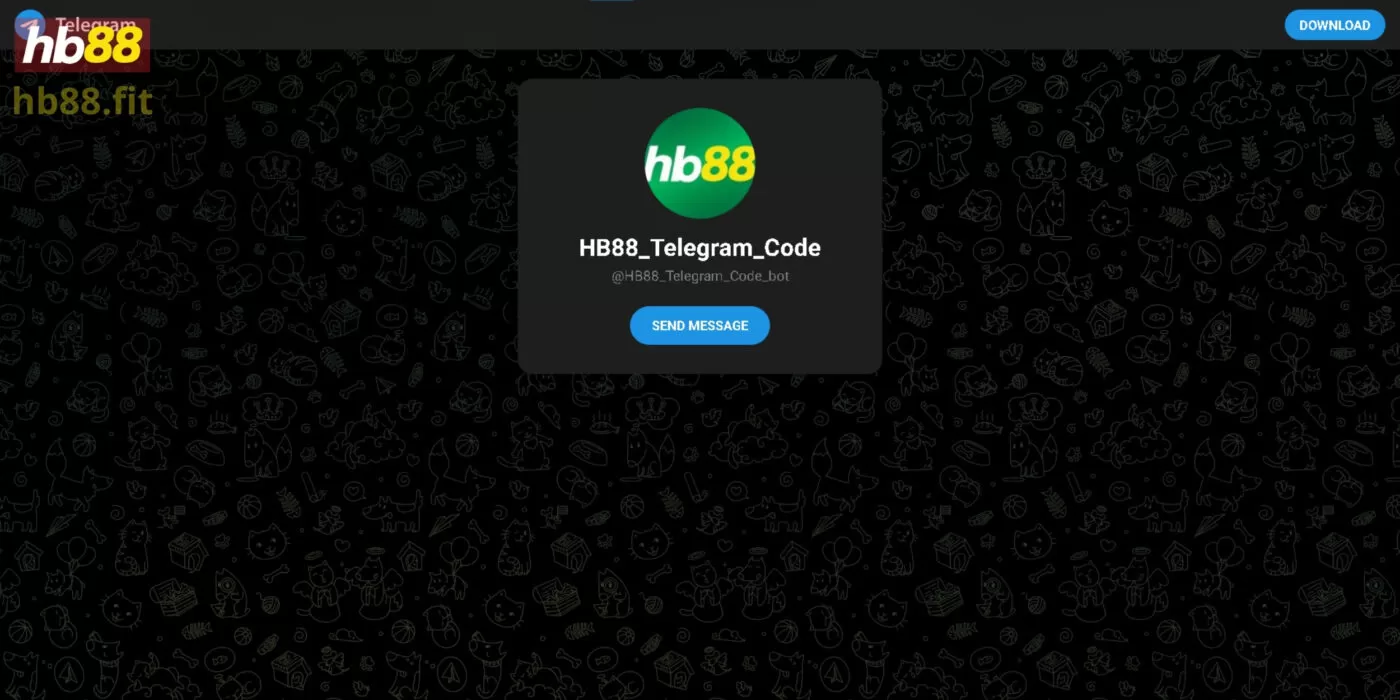 Liên hệ Thông qua Kênh Telegram của nhà cái HB88 nhanh chóng 