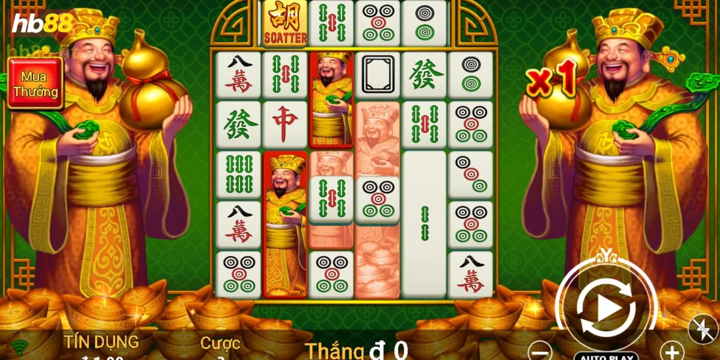 Thần Mahjong là chủ đề slot mang đậm nét văn hóa Á Đông