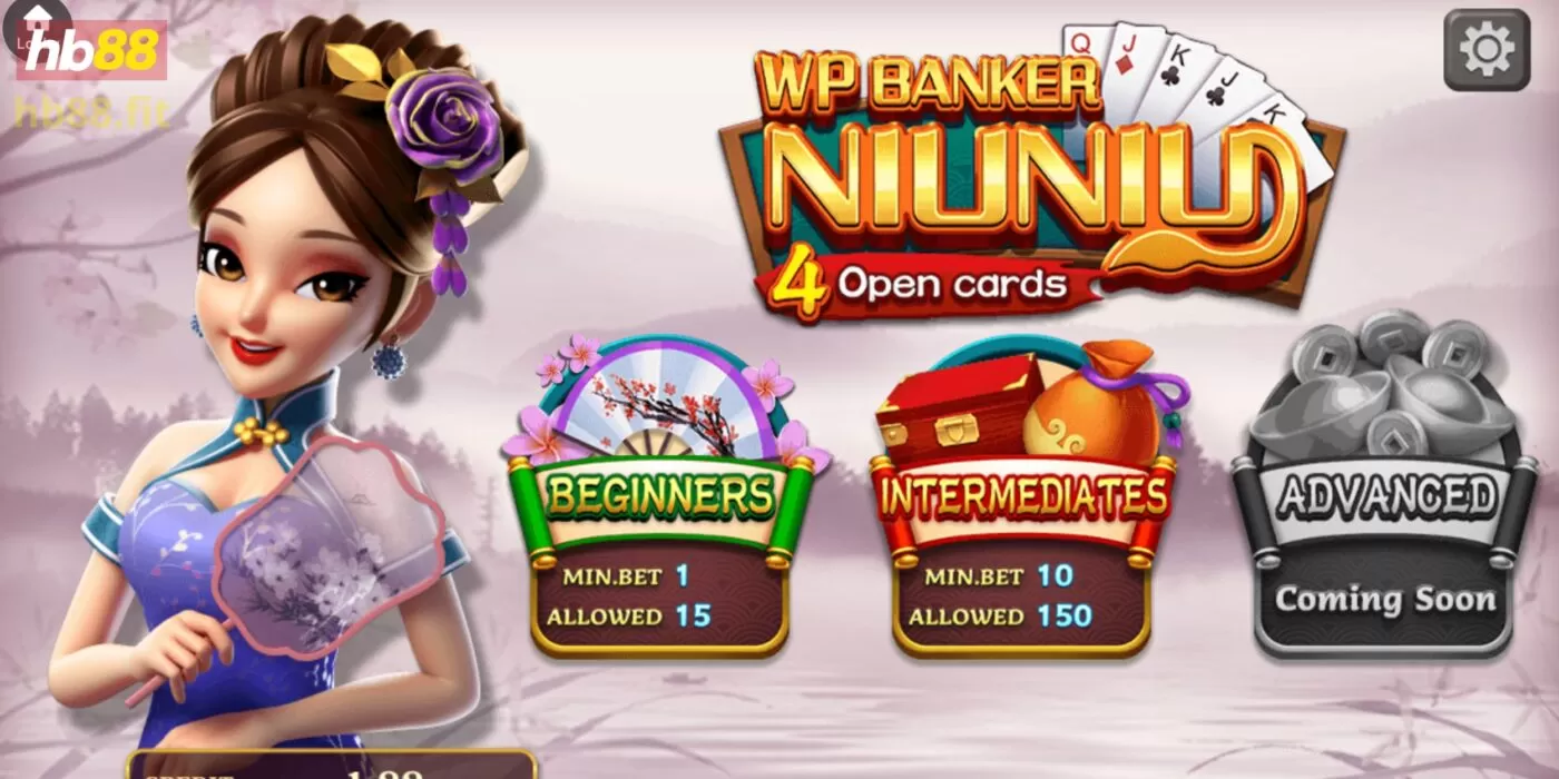 WP Banker Niu Niu (4 Thẻ Mở) cuốn hút bởi quy luật hấp dẫn